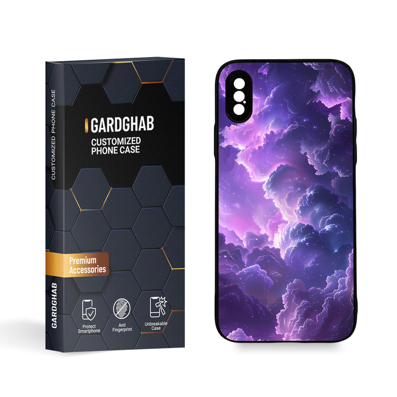 کاور گارد قاب مدل ساده مناسب برای گوشی موبایل اپل  iPhone X / XS