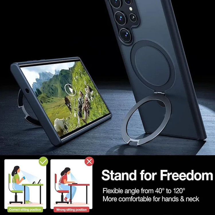 کاور برلیا مدل Magsafe مناسب برای گوشی موبایل سامسونگ Galaxy S25 Ultra