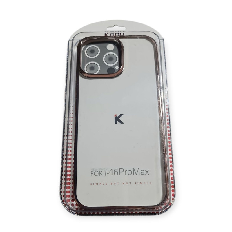 کاور کائو مدل PC کد01 مناسب برای گوشی موبایل اپل iPhone 16 Pro Max