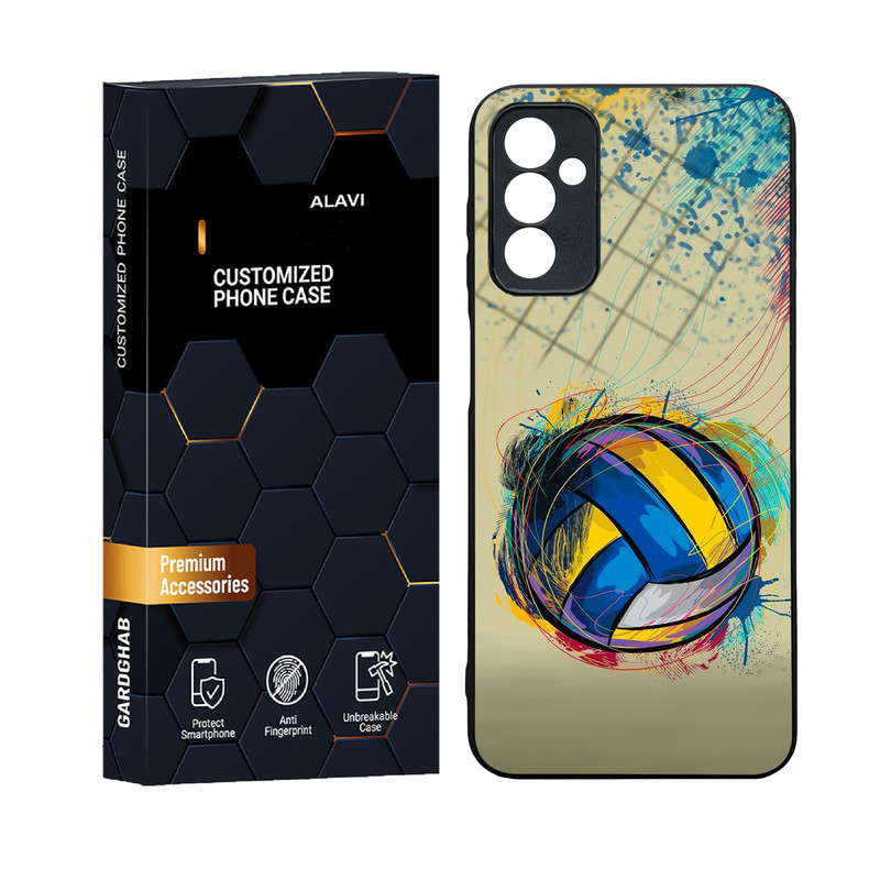کاور علوی مدل Glass مناسب برای گوشی موبایل سامسونگ Galaxy F13