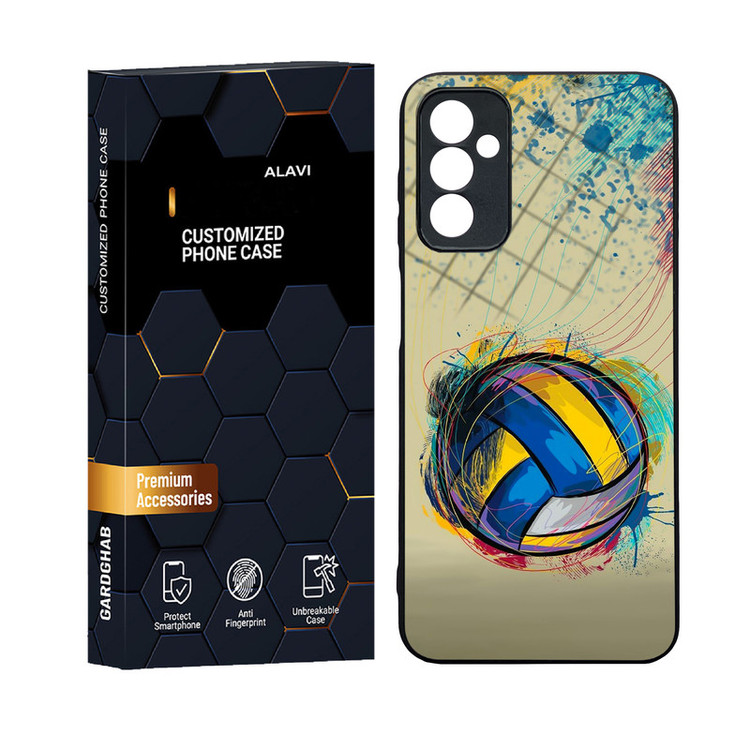 کاور علوی مدل Glass مناسب برای گوشی موبایل سامسونگ Galaxy F13