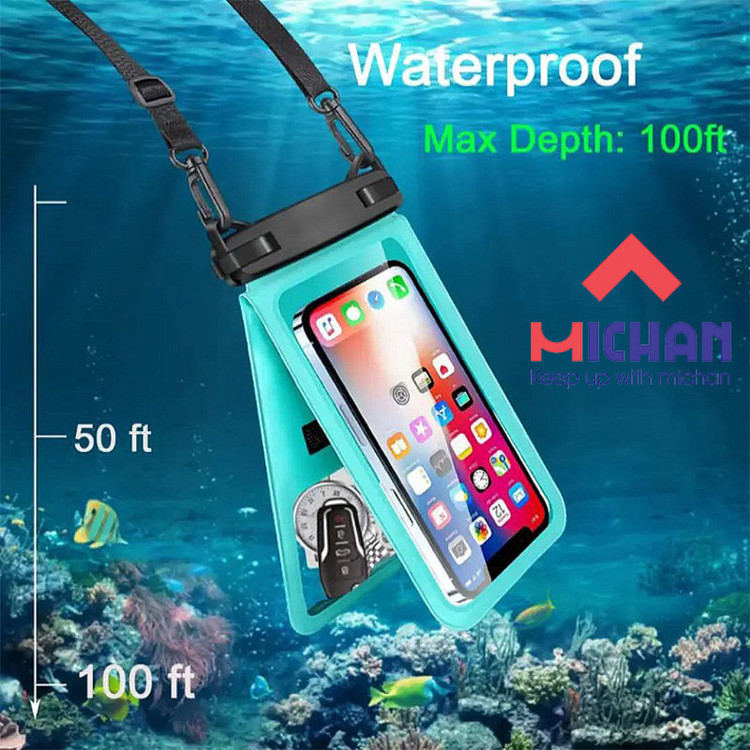 کیف ضد آب میچان مدل Special مناسب برای گوشی موبایل تا سایز 7.5 اینچ