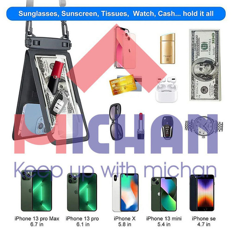 کیف ضد آب میچان مدل Special مناسب برای گوشی موبایل تا سایز 7.5 اینچ