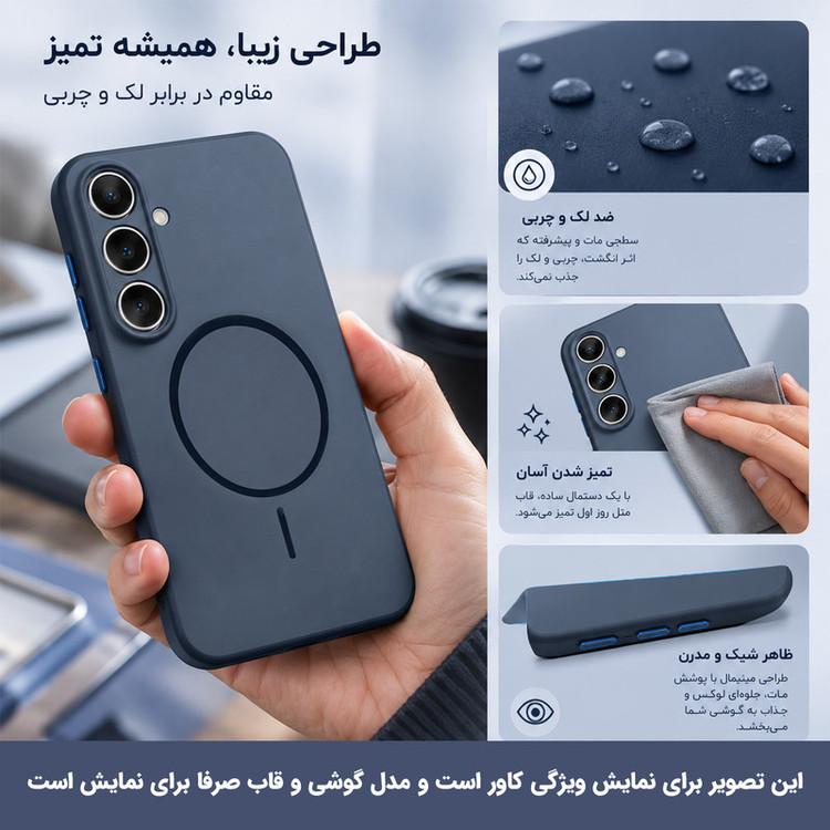 کاور ونزو مدل Elit02 مناسب برای گوشی موبایل شیائومی Poco X3 / Poco X3 Pro