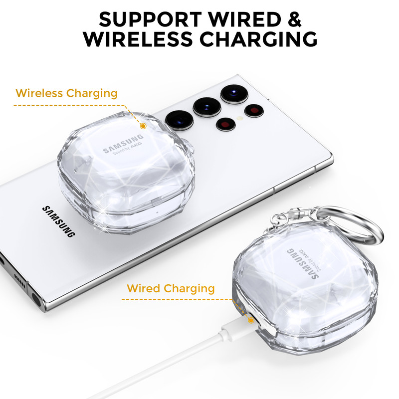 کاور آها استایل کد WG84 مناسب برای کیس سامسونگ Galaxy Buds Live / Buds Pro / Buds 2 / Buds2 Pro / Buds Fe