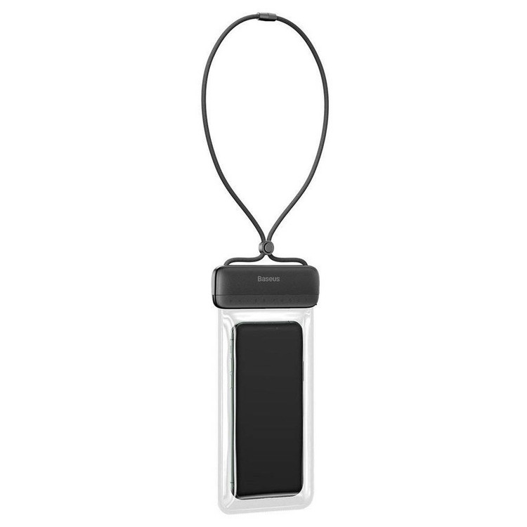 کیف ضد آب باسئوس مدل WATERPROOF BAG مناسب برای گوشی موبایل سایز 7.2 اینچ به همراه بند