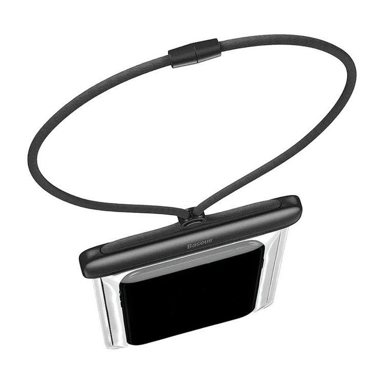 کیف ضد آب باسئوس مدل WATERPROOF BAG مناسب برای گوشی موبایل سایز 7.2 اینچ به همراه بند