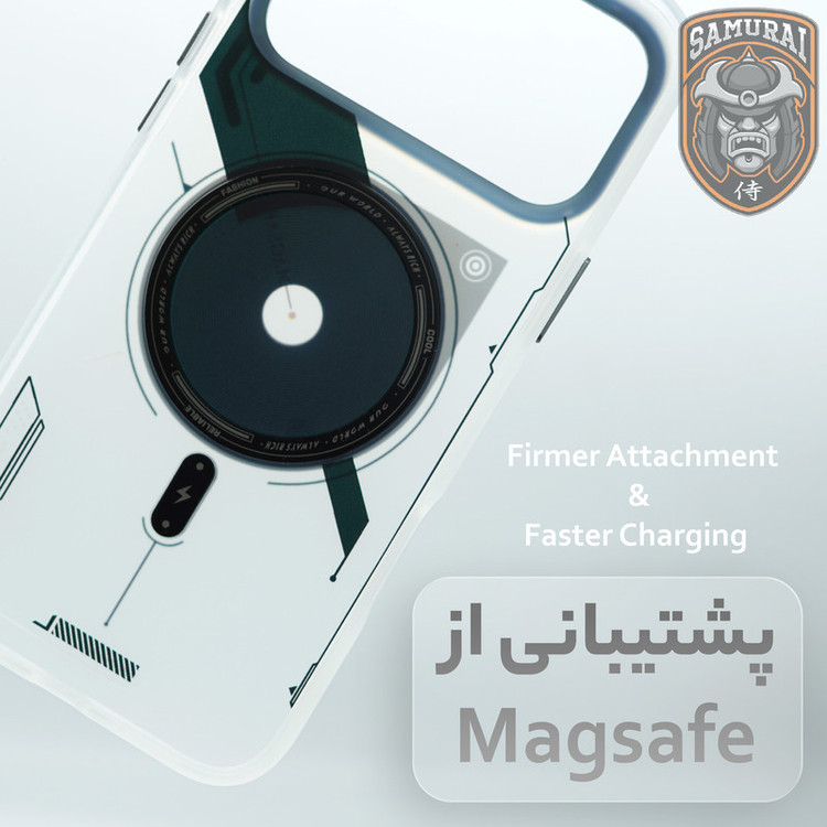 کاور سامورایی مدل Fusion مناسب برای گوشی موبایل اپل iPhone 17 Pro Max