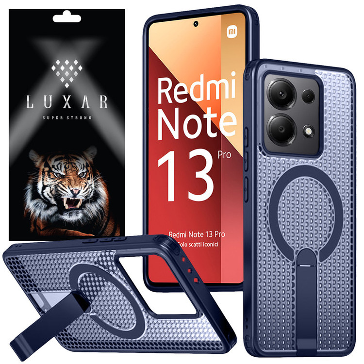 کاور لوکسار مدل note13Pro _AirMag مناسب برای گوشی موبایل شیائومی Redmi Note 13 Pro 4G / Poco M6 Pro 4G / Note 14S 4G
