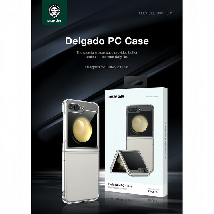 کاور گرین لاین مدل Delgado مناسب برای گوشی موبایل سامسونگ Galaxy Z FLIP 6