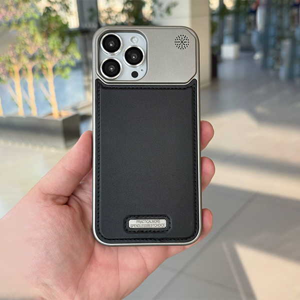 کاور اپیکوی مدل Lux Leather Metal مناسب برای گوشی موبایل اپل iPhone 13 Pro Max