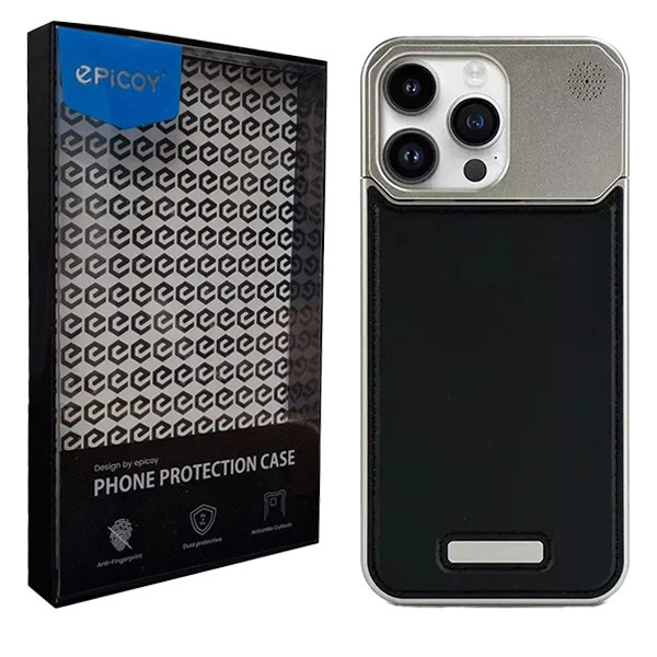 کاور اپیکوی مدل Lux Leather Metal مناسب برای گوشی موبایل اپل iPhone 13 Pro Max