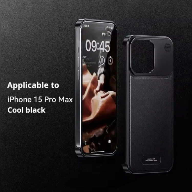 کاور اپیکوی مدل Lux Leather Metal مناسب برای گوشی موبایل اپل iPhone 13 Pro Max