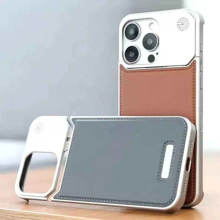 کاور اپیکوی مدل Lux Leather Metal مناسب برای گوشی موبایل اپل iPhone 13 Pro Max