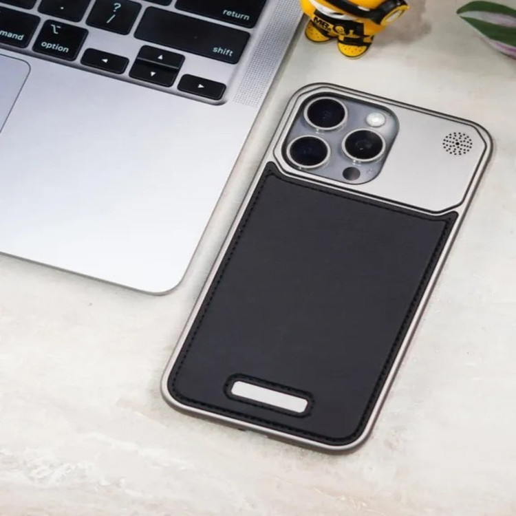 کاور اپیکوی مدل Lux Leather Metal مناسب برای گوشی موبایل اپل iPhone 13 Pro Max