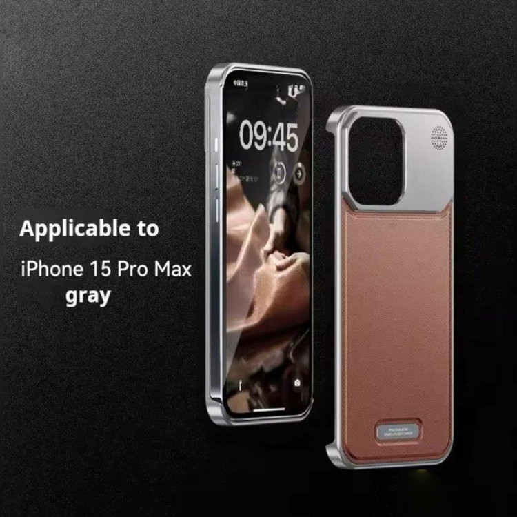 کاور اپیکوی مدل Lux Leather Metal مناسب برای گوشی موبایل اپل iPhone 13 Pro Max