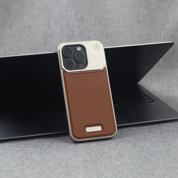 کاور اپیکوی مدل Lux Leather Metal مناسب برای گوشی موبایل اپل iPhone 13 Pro Max