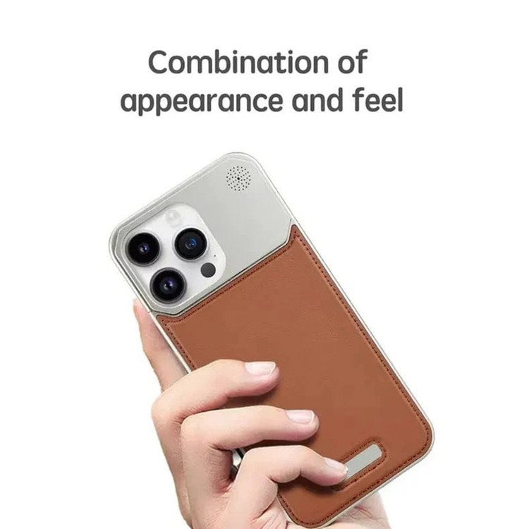 کاور اپیکوی مدل Lux Leather Metal مناسب برای گوشی موبایل اپل iPhone 13 Pro Max