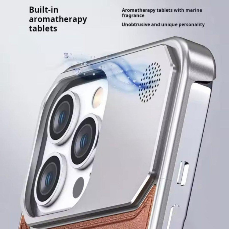 کاور اپیکوی مدل Lux Leather Metal مناسب برای گوشی موبایل اپل iPhone 13 Pro Max