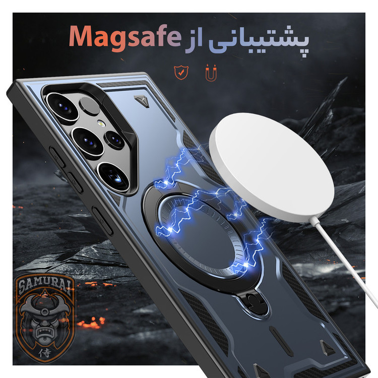 کاور سامورایی مدل Standra مناسب برای گوشی موبایل سامسونگ Galaxy S25 Ultra