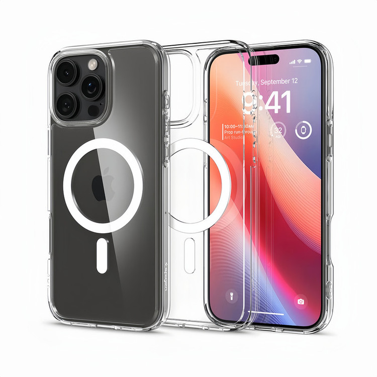 کاور اسپیگن مدل Ultra Hybrid MagFit مناسب برای گوشی موبایل اپل iPhone 16 Pro