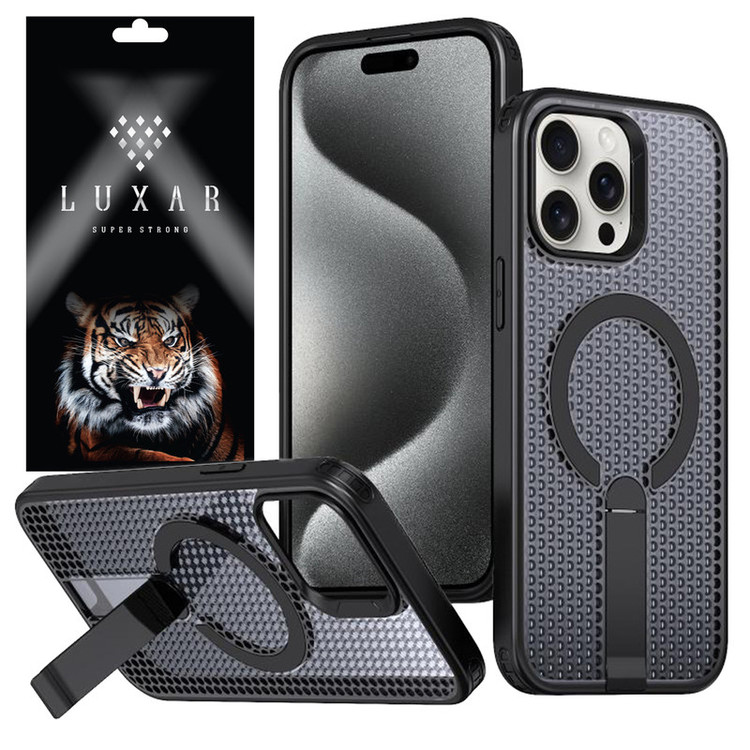کاور لوکسار مدل 15promax _AirMag مناسب برای گوشی موبایل اپل iPhone 15 Pro Max