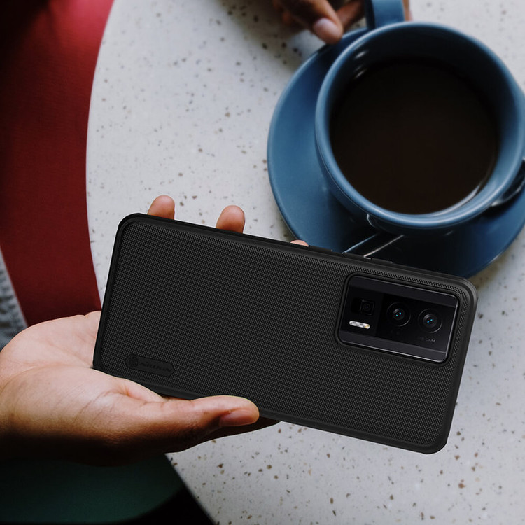 کاور نیلکین مدل Super Frosted Shield Pro مناسب برای گوشی موبایل شیائومی Redmi K60 / Redmi K60 Pro / Poco F5 Pro