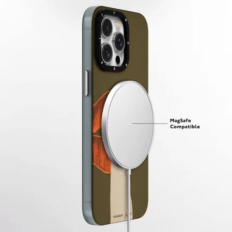 کاور یانگ کیت مدل peach fuzz مناسب برای گوشی موبایل iphone 15 promax