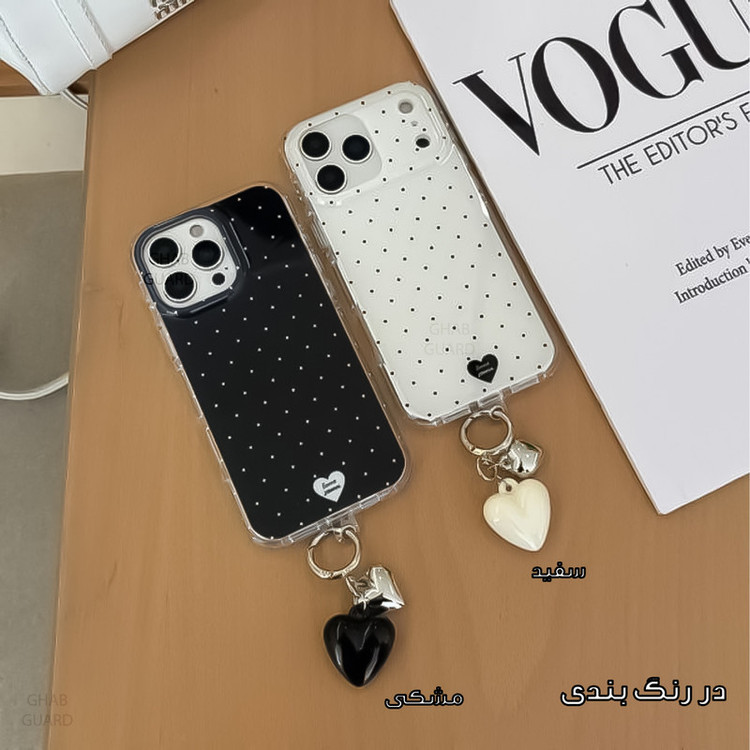کاور قاب گارد مدل PNDG مناسب برای گوشی موبایل اپل iPhone 17 Pro به همراه بند آویز