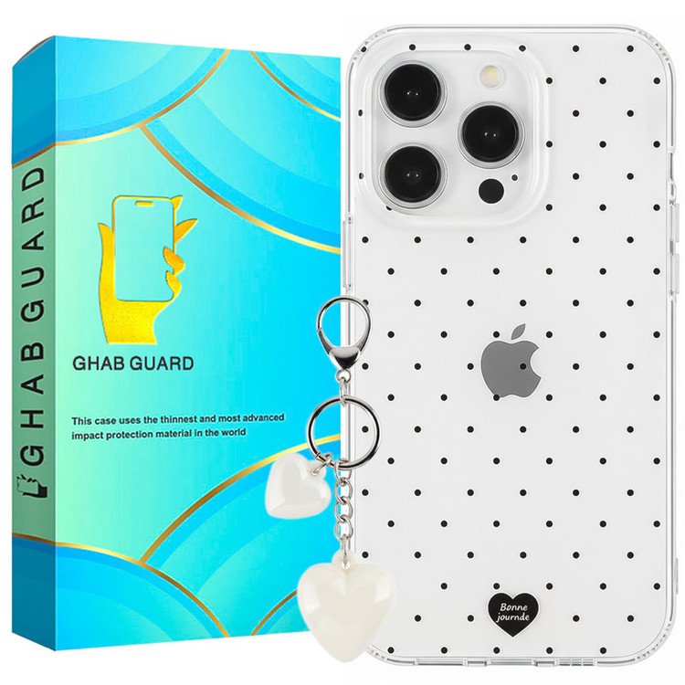کاور قاب گارد مدل PNDG مناسب برای گوشی موبایل اپل iPhone 16 Pro به همراه بند آویز