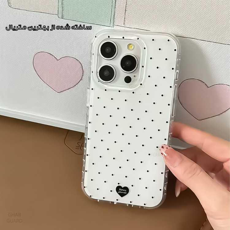 کاور قاب گارد مدل PNDG مناسب برای گوشی موبایل اپل iPhone 16 Pro به همراه بند آویز