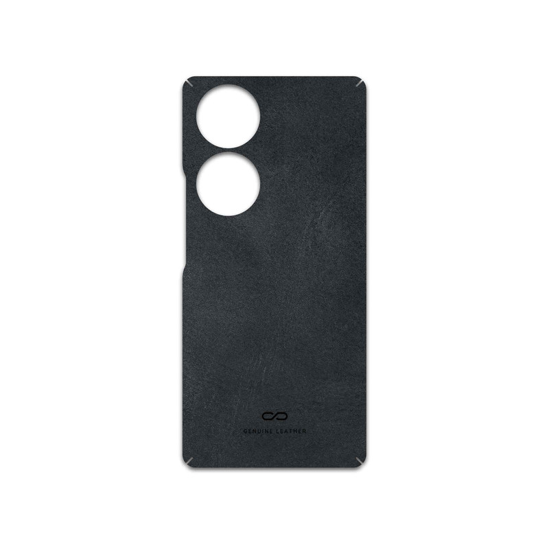 برچسب پوششی ماهوت مدل Graphite-Buffalo-Leather مناسب برای گوشی موبایل آنر 70