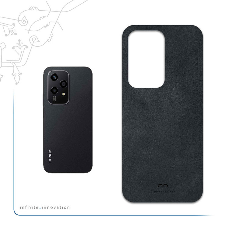 برچسب پوششی ماهوت مدل Graphite-Buffalo-Leather مناسب برای گوشی موبایل آنر 200 Lite