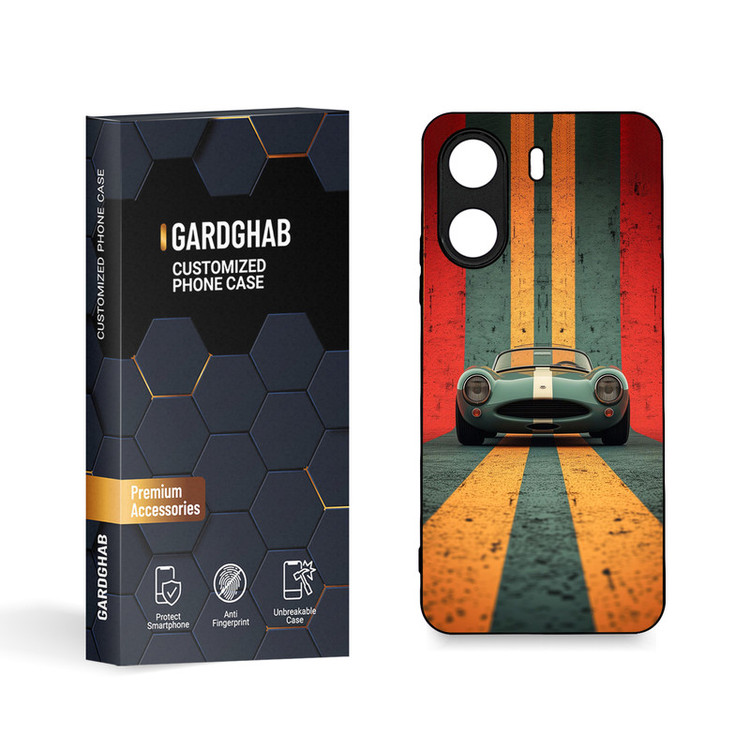 کاور گارد قاب مدل دورژله ای پسرانه مناسب برای گوشی موبایل شیائومی Poco C65 / Redmi 13c