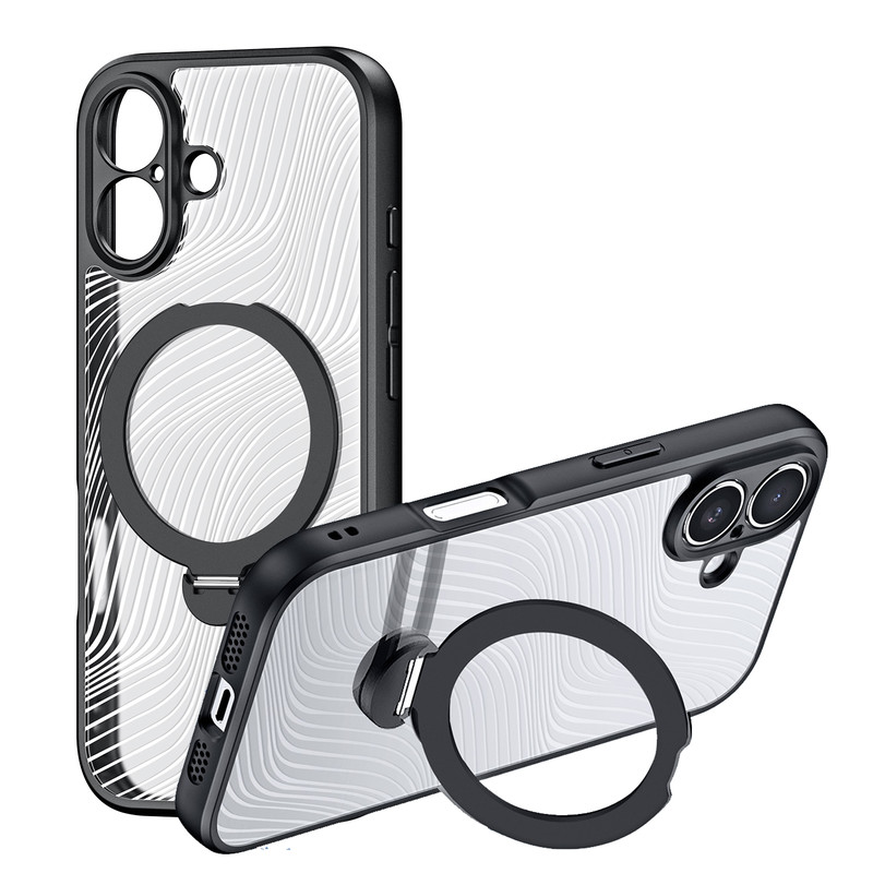 کاور بادیگارد مدل Wave Stand مناسب برای گوشی موبایل اپل iPhone 17