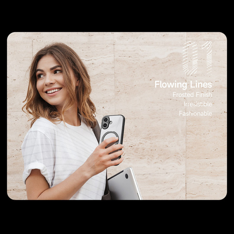 کاور بادیگارد مدل Wave Stand مناسب برای گوشی موبایل اپل iPhone 17