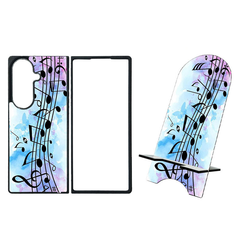 کاور گالری وبفر طرح موسیقی مناسب برای گوشی موبایل سامسونگ galaxy z fold 7 به همراه استند