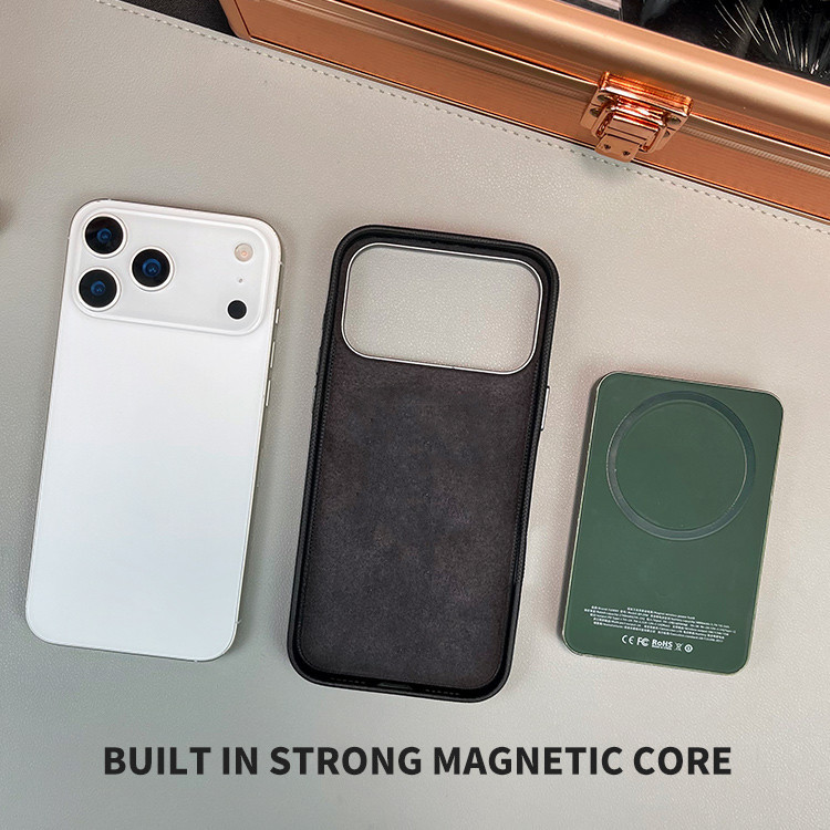 کاور اپیکوی مدل Vegan Leather مناسب برای گوشی اپل iPhone 17 Pro Max