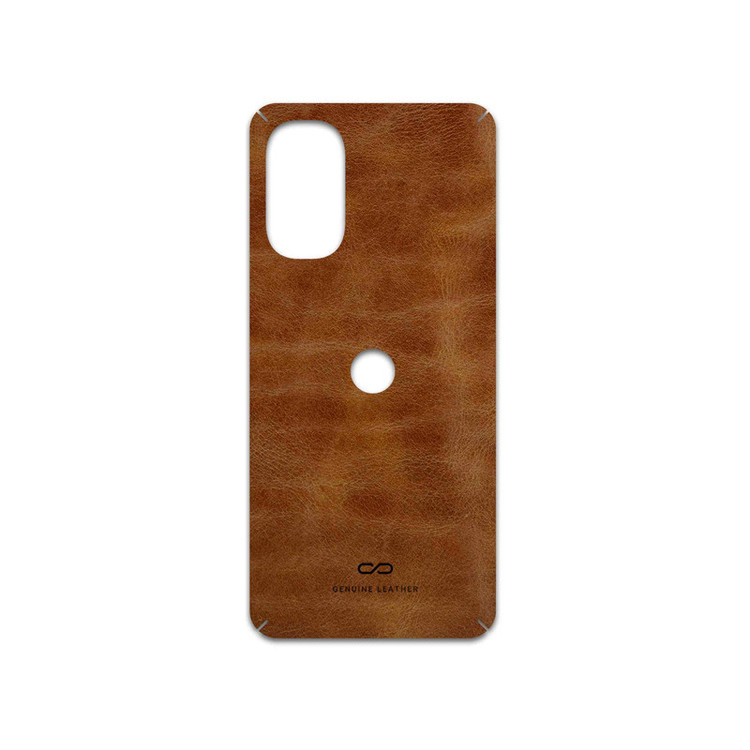برچسب پوششی ماهوت مدل Buffalo-Leather مناسب برای گوشی موبایل موتورولا Moto G52
