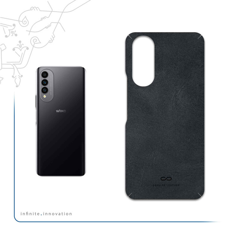 برچسب پوششی ماهوت مدل Graphite-Buffalo-Leather مناسب برای گوشی موبایل ویکو T50