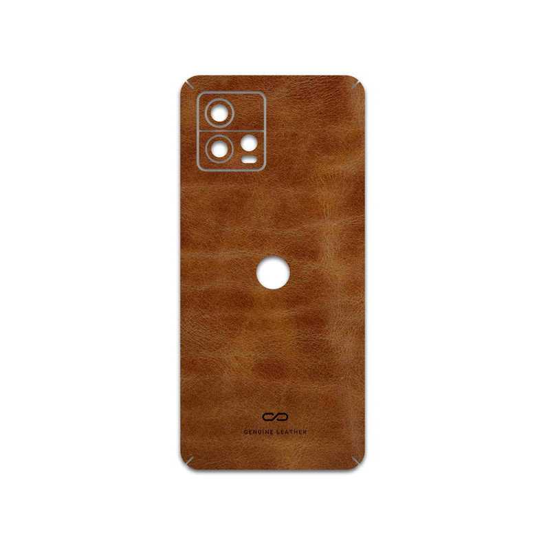 برچسب پوششی ماهوت مدل Buffalo-Leather مناسب برای گوشی موبایل موتورولا Moto G72
