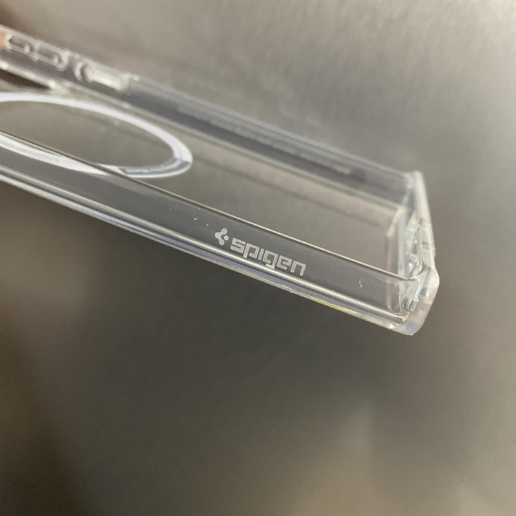 کاور اسپیگن مدل ultra hybrid clear magsafe مناسب برای گوشی موبایل سامسونگ galaxy 24ultra