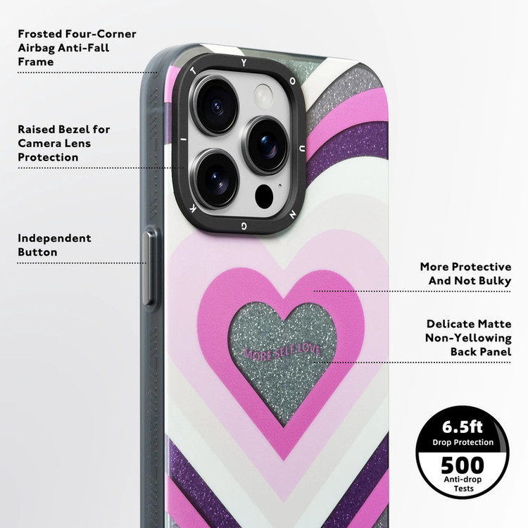 کاور یانگ کیت مدل Starry Glow مناسب برای گوشی موبایل اپل iphone15promax