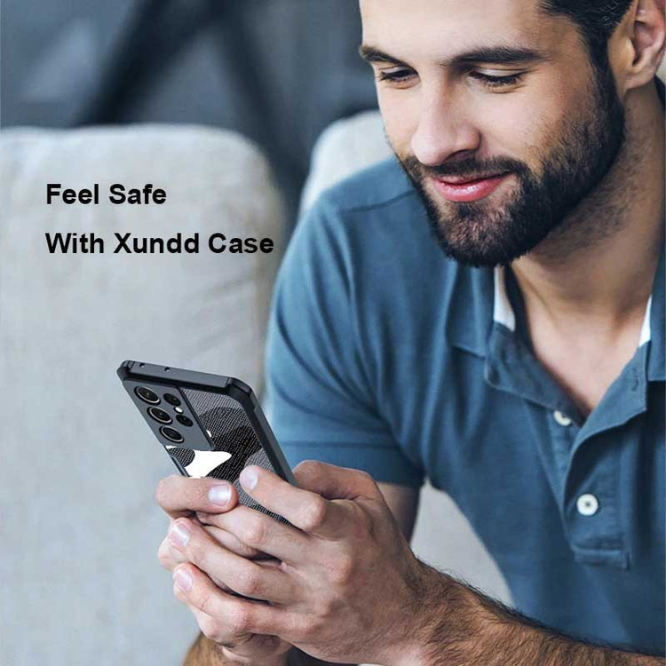 کاور اپیکوی مدل Xundd Camouflage مناسب برای گوشی موبایل سامسونگ Galaxy S21 Ultra