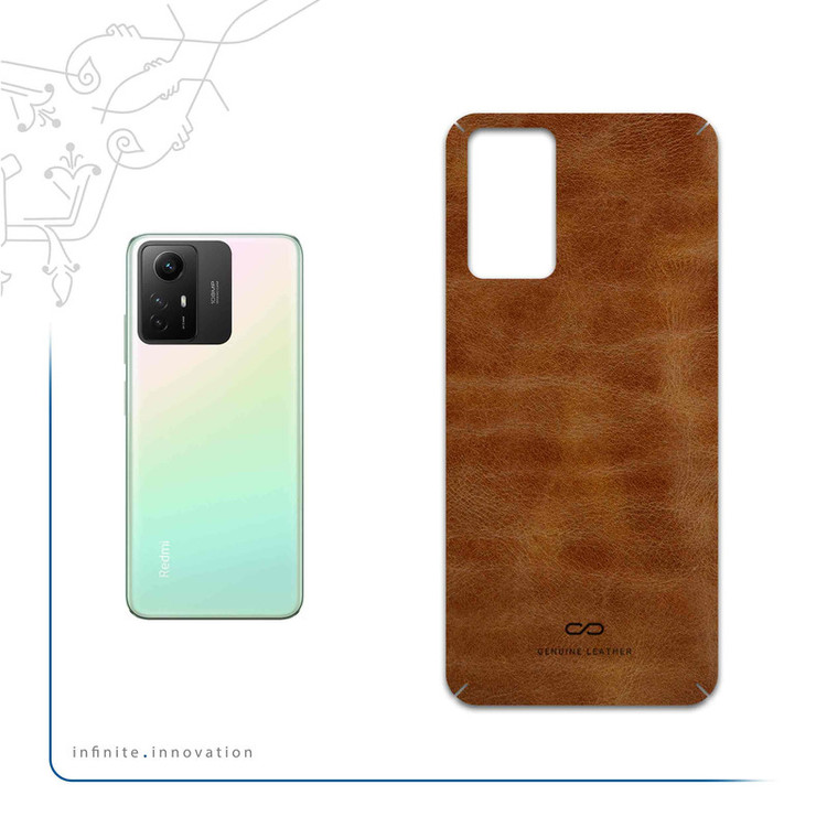 برچسب پوششی ماهوت مدل Buffalo-Leather مناسب برای گوشی موبایل شیائومی Redmi Note 12S