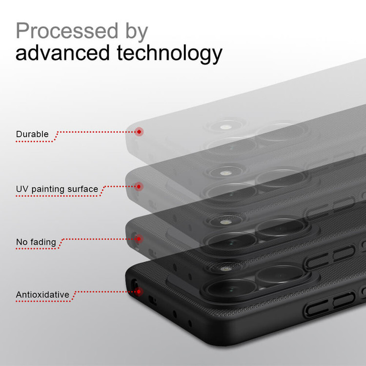 کاور نیلکین مدل Super Frosted Shield مناسب برای گوشی موبایل شیائومی Redmi Note 14