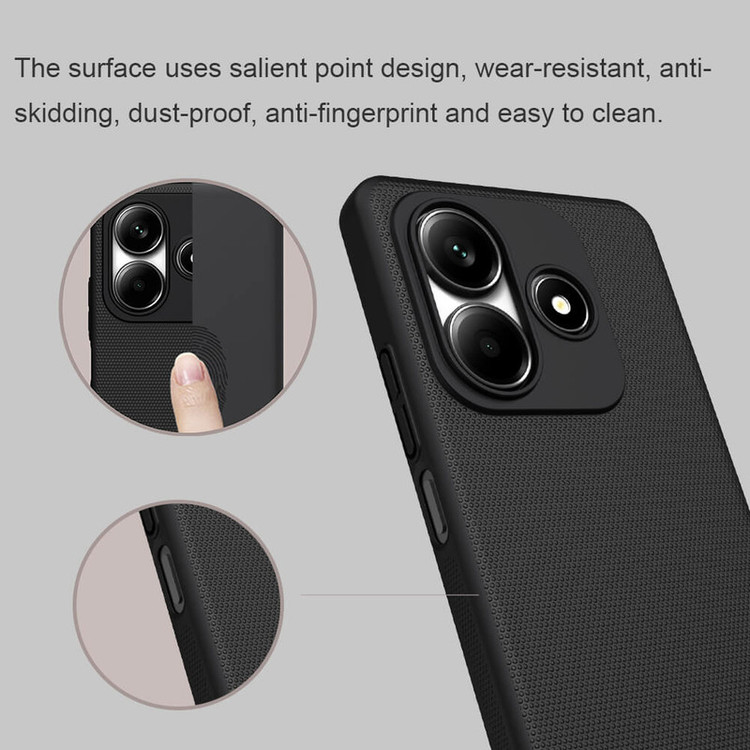 کاور نیلکین مدل Super Frosted Shield مناسب برای گوشی موبایل شیائومی Redmi Note 14