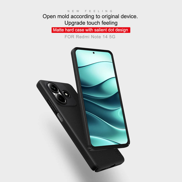 کاور نیلکین مدل Super Frosted Shield مناسب برای گوشی موبایل شیائومی Redmi Note 14