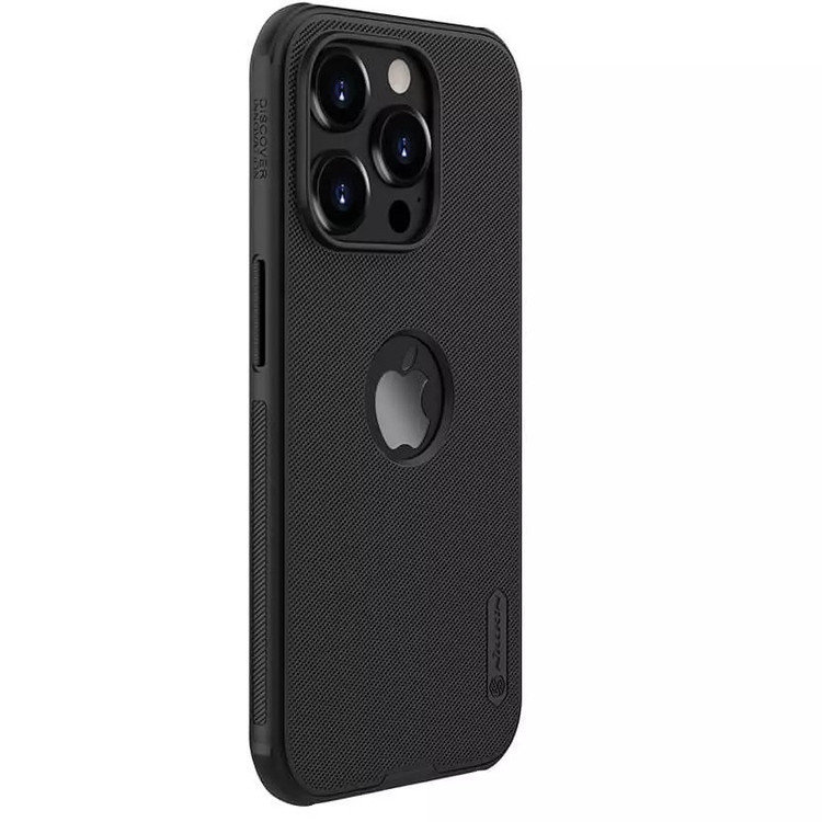 کاور نیلکین مدل Frosted Shiled Pro LogoCut مناسب برای گوشی موبایل اپل IPhone 15 Pro Max