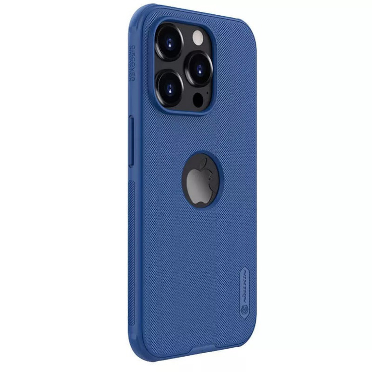 کاور نیلکین مدل Frosted Shiled Pro LogoCut مناسب برای گوشی موبایل اپل IPhone 15 Pro Max